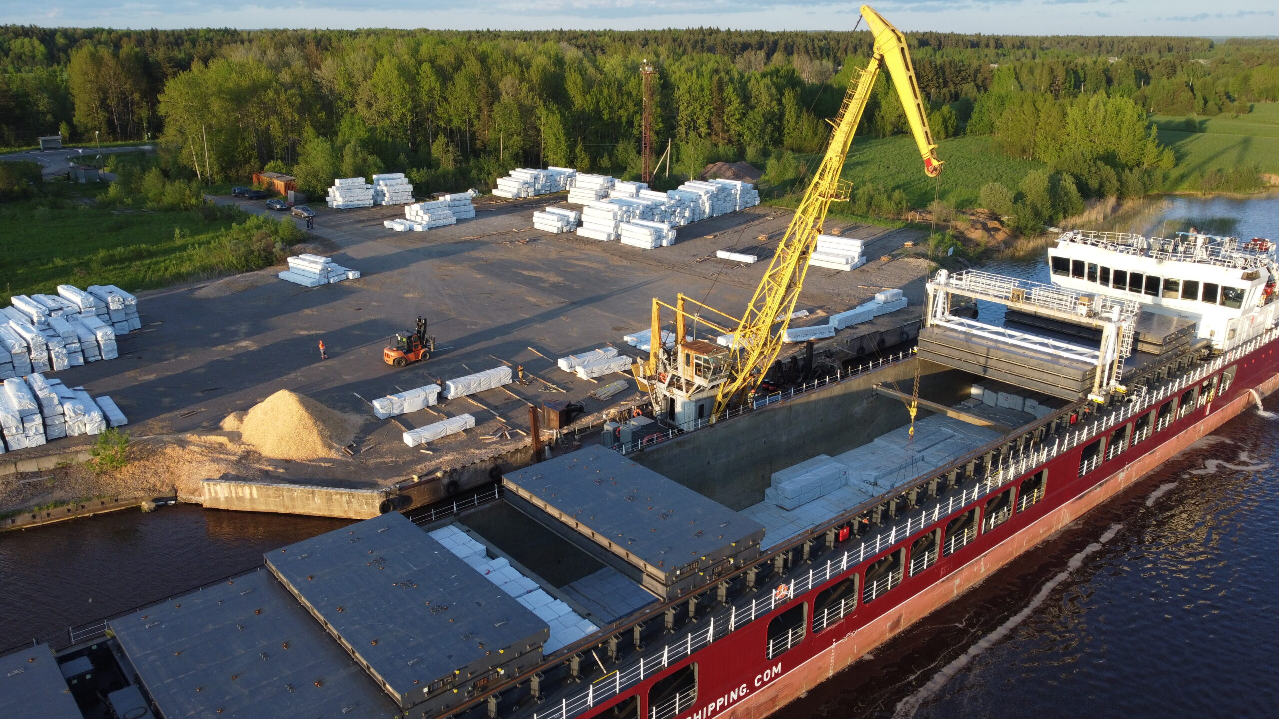 Vologda timber group of companies has opened the navigation